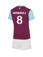 Burnley Josh Brownhill #8 Domácí dres pro děti 2024-25 Krátký Rukáv (+ trenýrky)